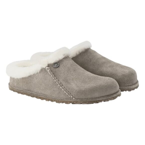 Birkenstock Zermatt Premium Stone Cold Suede Leather 45 Mens 12 - Picture 1 of 10